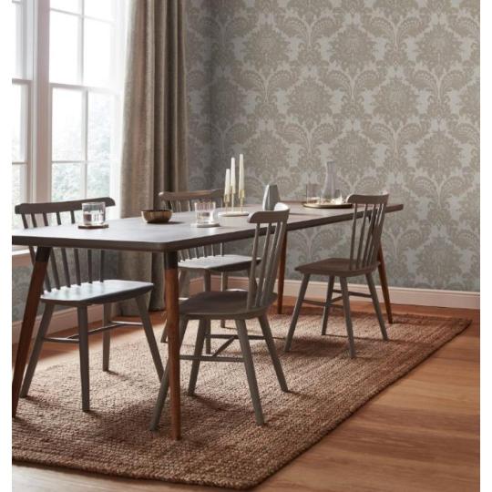taupe hneda zlata barokovy vzor tapeta elegantna zamok obyvacka spalna restauracia jedalen byvanie domov dekoracia leskla trblietava predsien.jpg